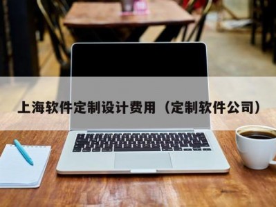 上海软件定制设计费用（定制软件公司）