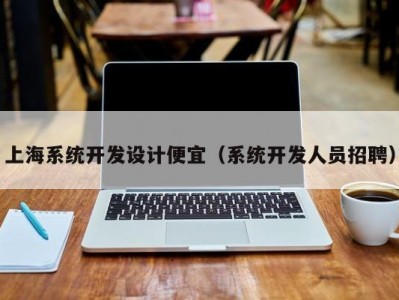 上海系统开发设计便宜（系统开发人员招聘）